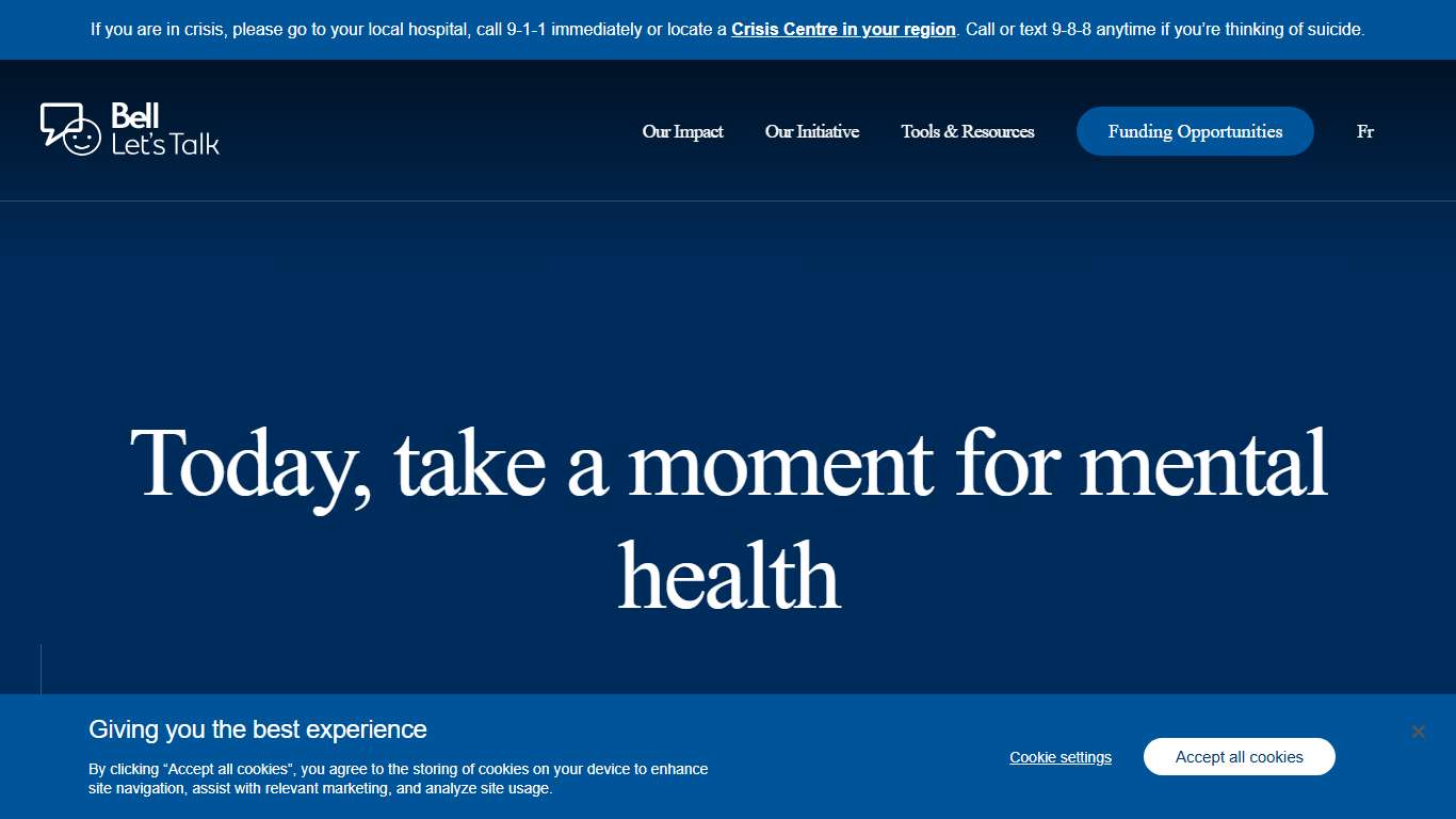 Learn how Bell Let’s Talk is creating positive change in Canada