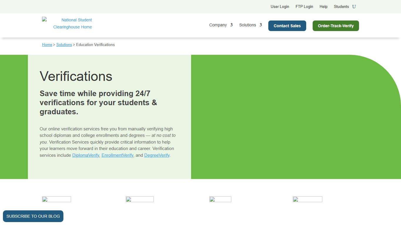 Education Verifications | National Student Clearinghouse